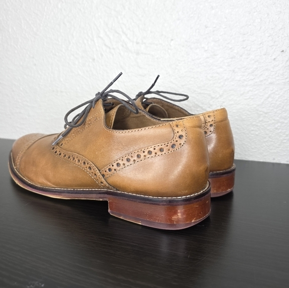 Johnston & Murphy Conard Cap Toe Oxford Mens Shoe Size 10M 20-8682 main image 7